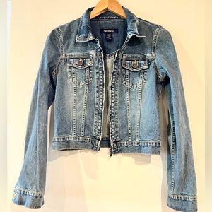 Abercrombie & Fitch Zip Up Jean Jacket